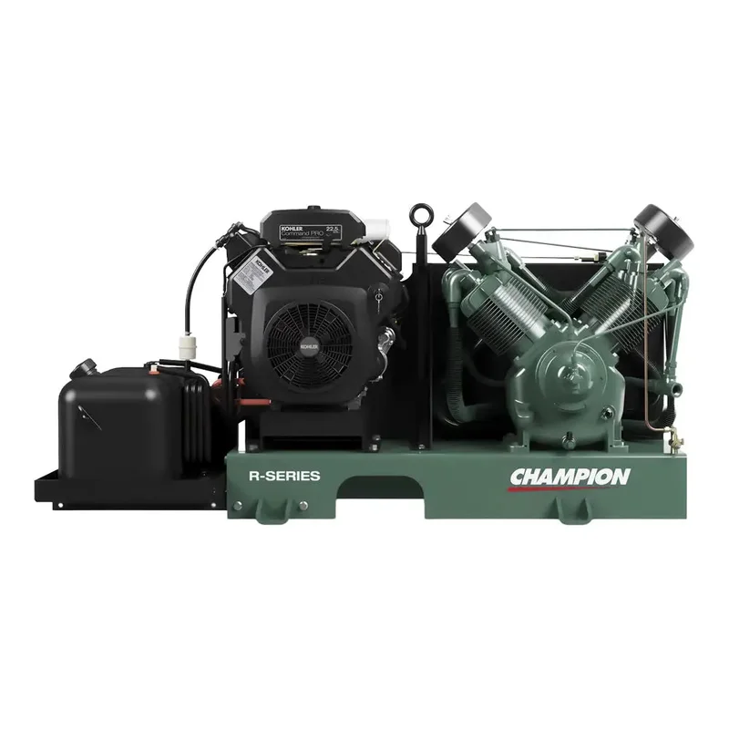 Champion BGR13K R Series 22.5 HP Base Mount Gas Air Compressor