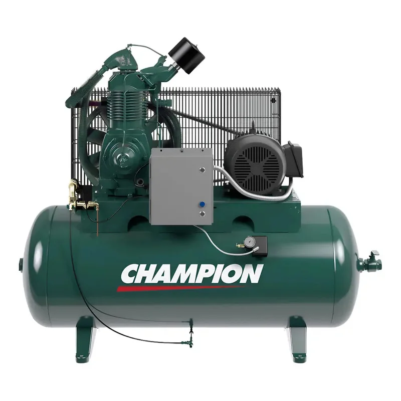 Champion HR15-24 R-Series 15HP Horz Air Compressor, R40 Pump (240 Gal)