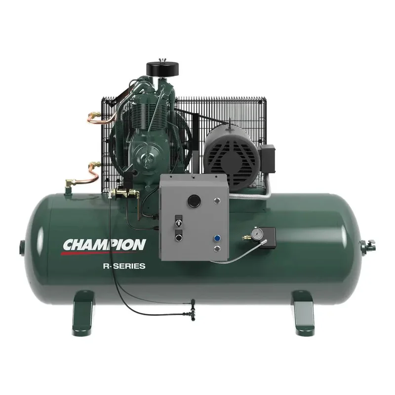 Champion HR2-8 R-Series 2HP Horz Air Compressor, R10 Pump (80 Gal)