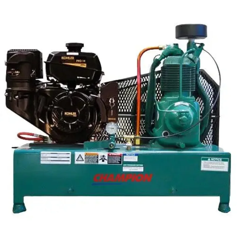 Champion R-Series 14HP Base Mount Gas Air Compressor