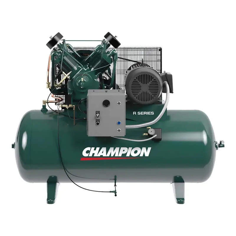 Champion R-Series HR10-12 10HP Horz. Air Compressor (120 Gal)
