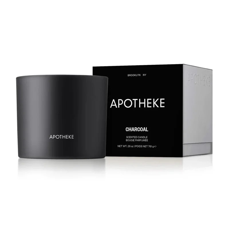 Charcoal 3-Wick Candle, 26 oz