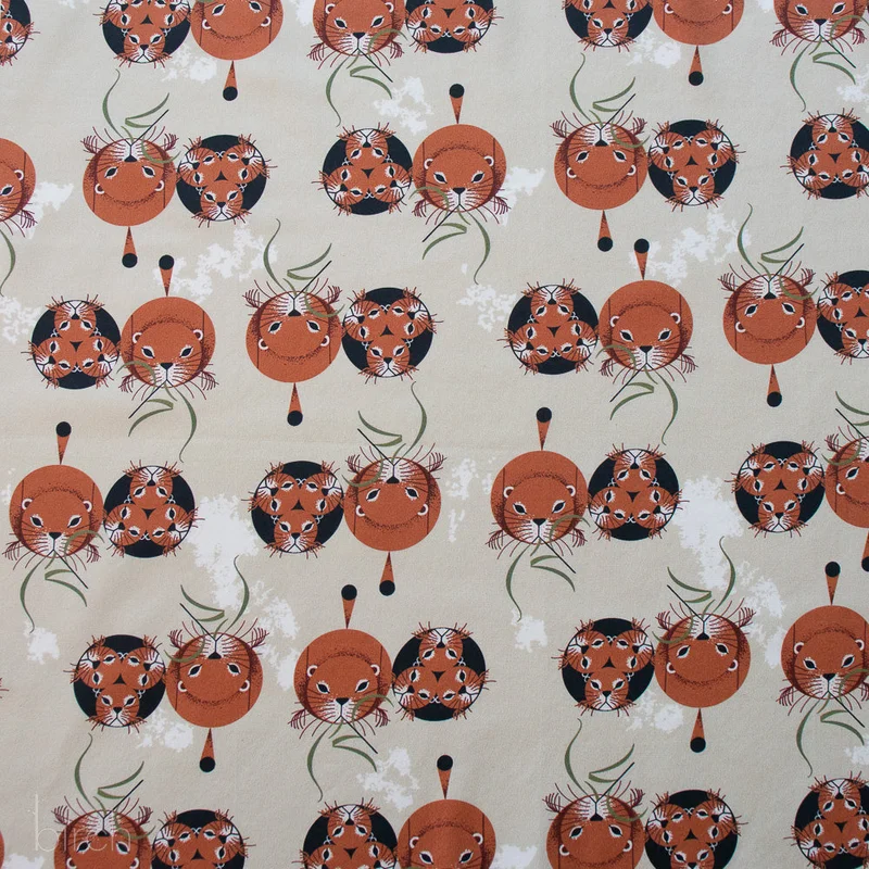 Charley Harper NURTURE VOL 3: Prairie Dogs (1/4 Yard)