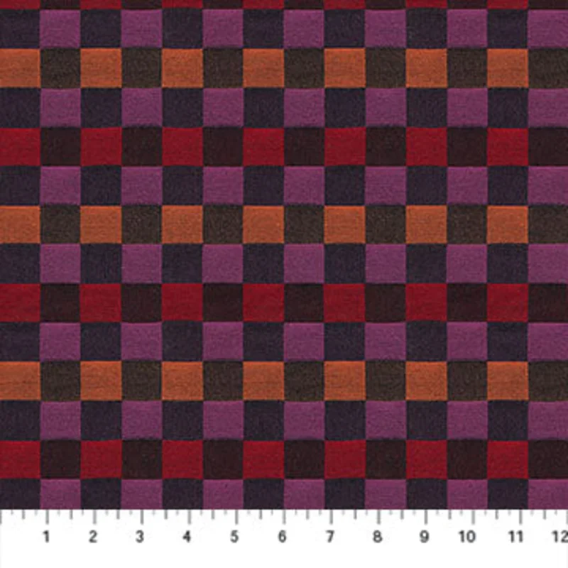 CHECK MATES: Alternate-Lipstick (1/4 Yard)