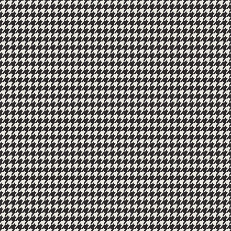Checkered Elements: Houndstooth- Onyx (1/4 Yard)