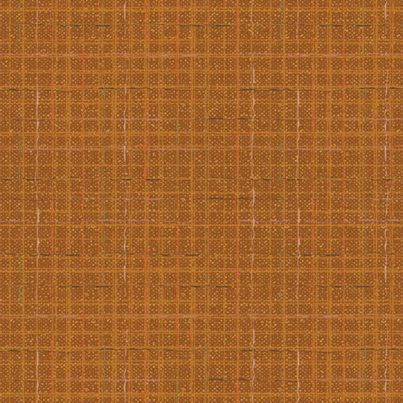 Checkered Elements: Tweed- Saffron (1/4 Yard)