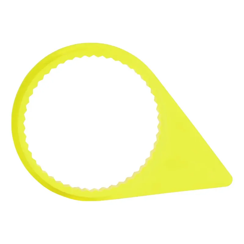 Checkpoint 33mm Medium Arrow Wheel Nut Indicator, Yellow (100/Bag) - CPMASY33