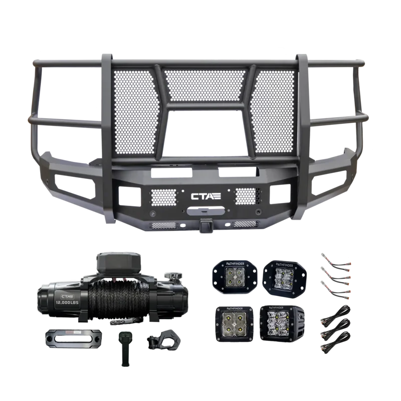 Chevy 2500/3500 (2024+) Full Guard Front Bumper - Bundle
