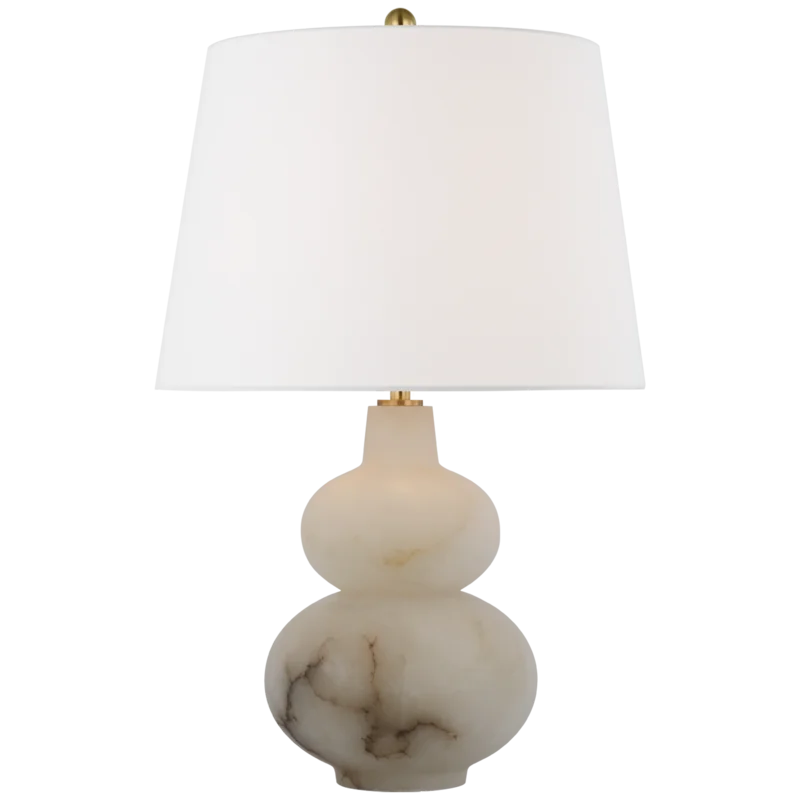 Ciccio Large Table Lamp, Alabaster