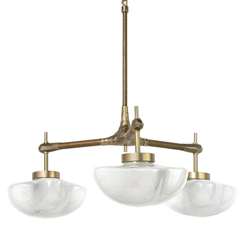 Cicero Chandelier, Small, 23"W X 23.5"D