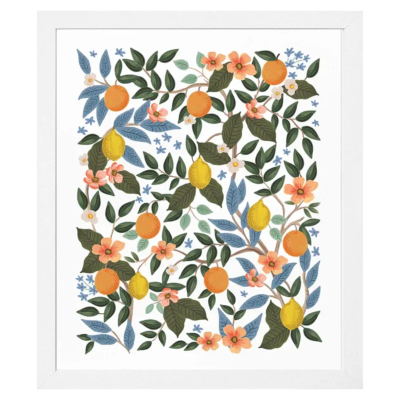 Citrus Grove Art Print, 11" x 14"