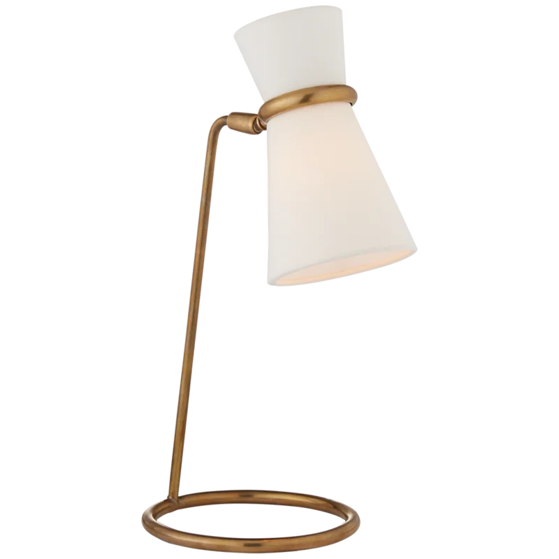 Clarkson Table Lamp, Brass