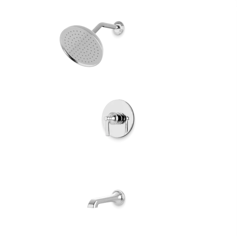 Classic 2-Way Pressure Balance Shower Trim Kit with Tub Filler