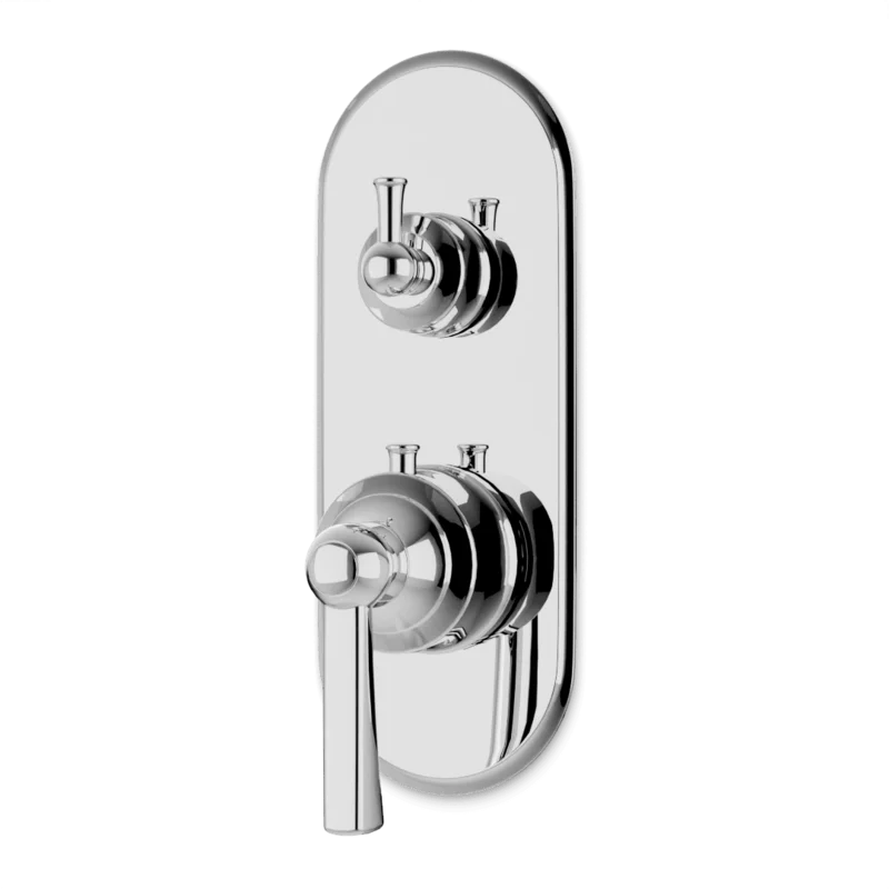 Classic Thermostat with 3-Way Diverter & Off Position Trim Kit
