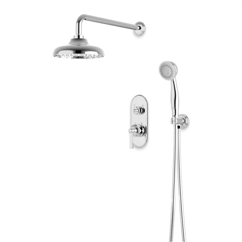 Classic Thermostatic Shower Trim Kit with Hand Shower