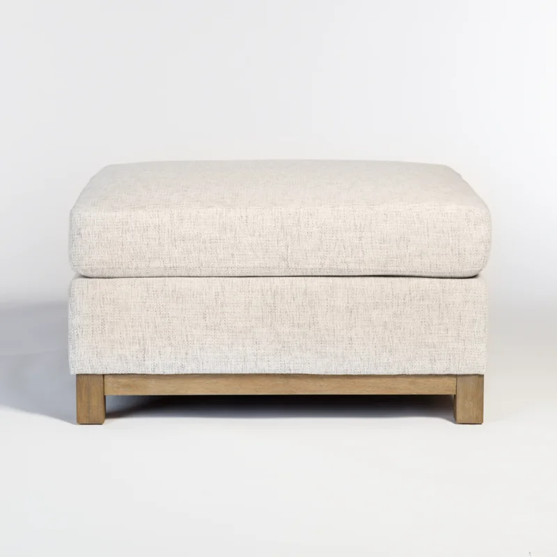 Clayton Ottoman, Tweed Alabaster