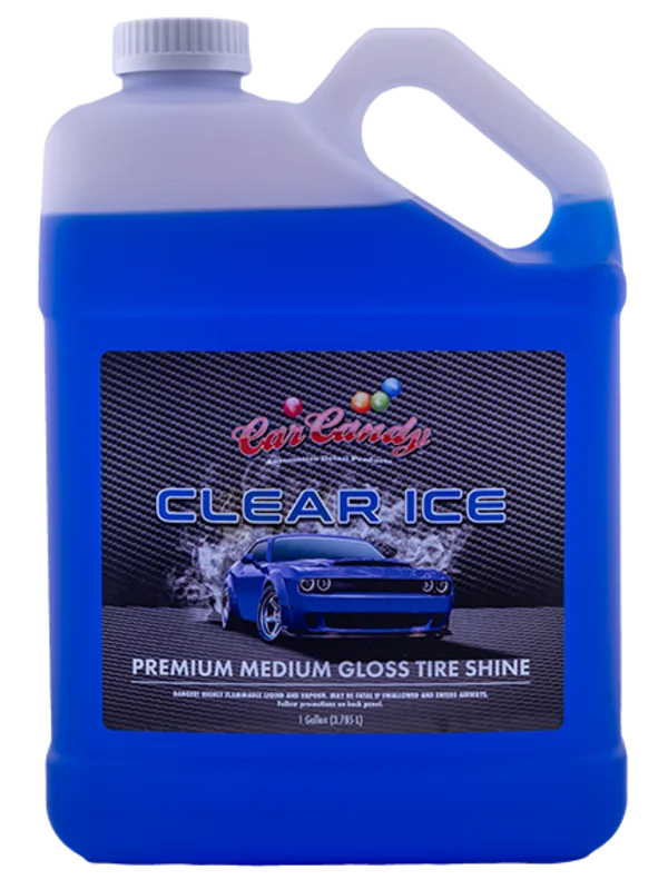 Clear Ice (Dyed Blue) Medium Gloss Tire Dressing