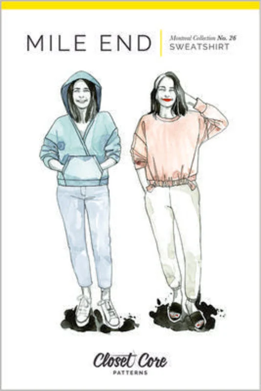 CLOSET CORE PATTERNS: Mile End Sweatshirt