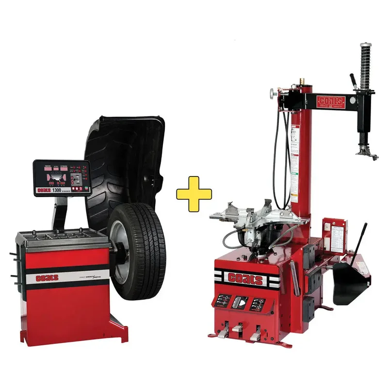 Coats 1300 Balancer + RC-45 Electric Tire Changer COMBO