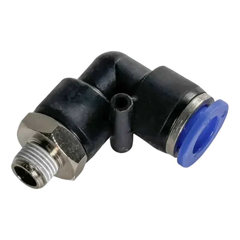 Coats OEM Nylon Elbow Fitting Connector for Tire Changer, 1/8" NPT x 10mm (Ea) - 85607264