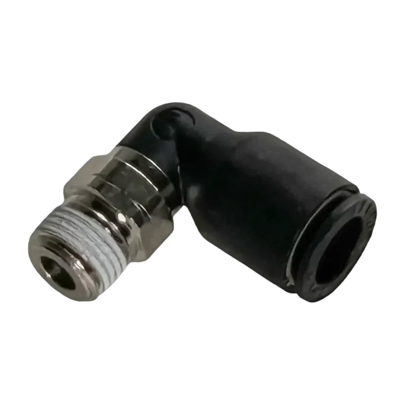 Coats OEM Nylon Elbow Fitting Connector for Tire Changer, 1/8" NPT x 8mm (Ea) - 850000881