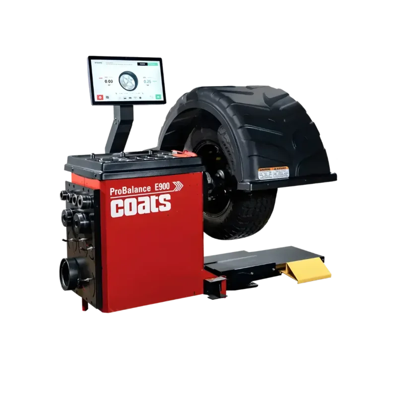 Coats ProBalance E900 Premium Direct Drive Diagnostic Wheel Balancer w/ AutoLift + Adj. Pin Plate Set - 8KE900PROKIT