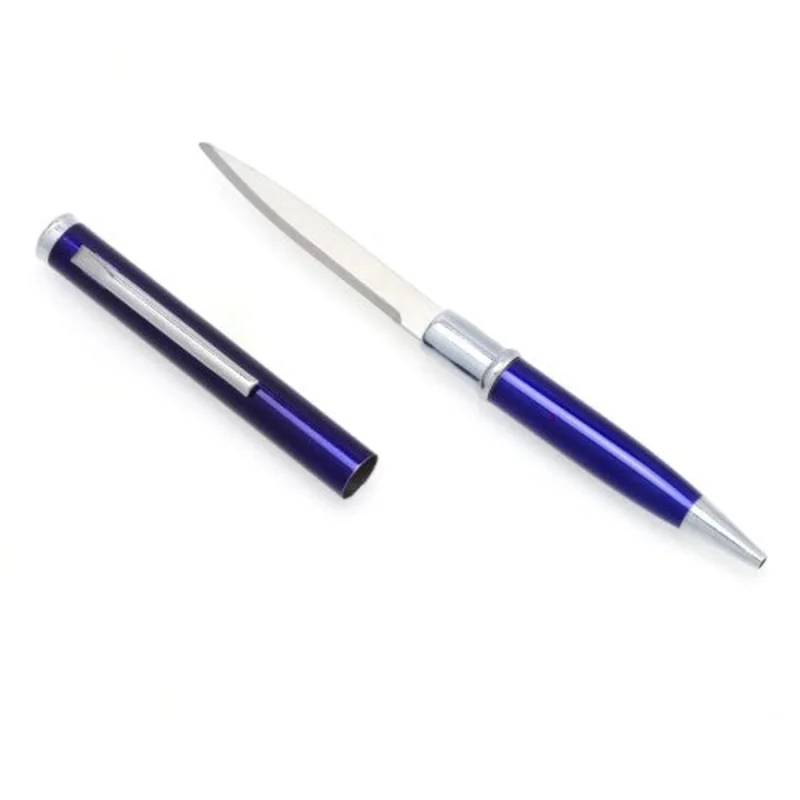 CobraTec Blue Pen Knife