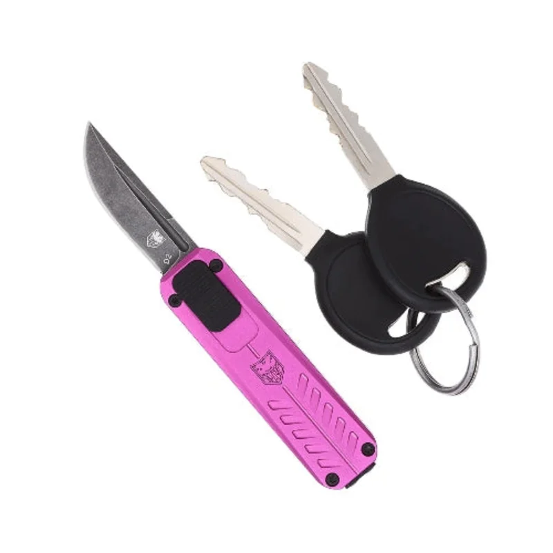 CobraTec California OTF 928SB Purple - Drop Not Serrated