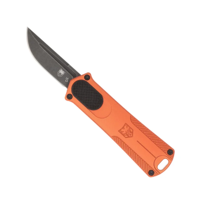 CobraTec California OTF 952-Orange - Drop Not Serrated