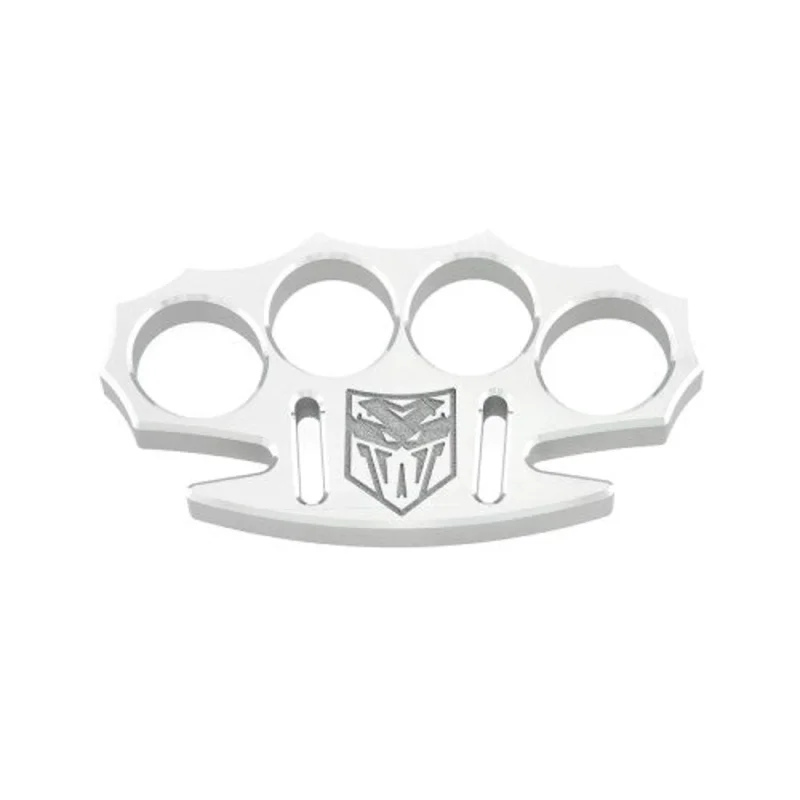 CobraTec CNC Highlighted Silver Knuckles