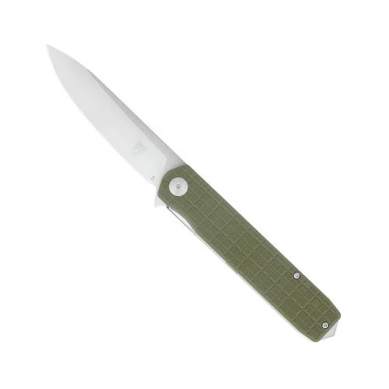 CobraTec Large Cayden OD Green - Drop Not Serrated