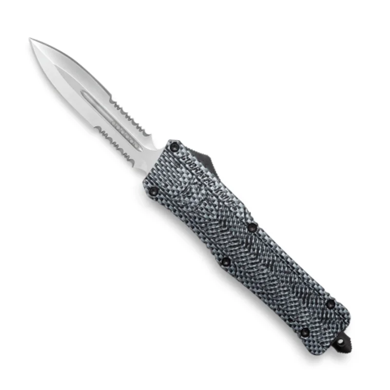 CobraTec Large CTK-1 Carbon Fiber - Dagger 2-Side Serrated