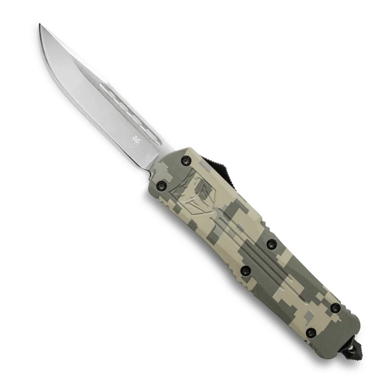 CobraTec Large FS-3 Army Digi Camo - Drop Not Serrated