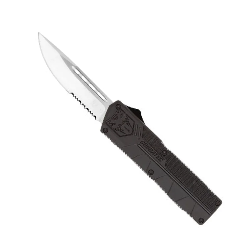 CobraTec Lightweight Black - Drop Serrated