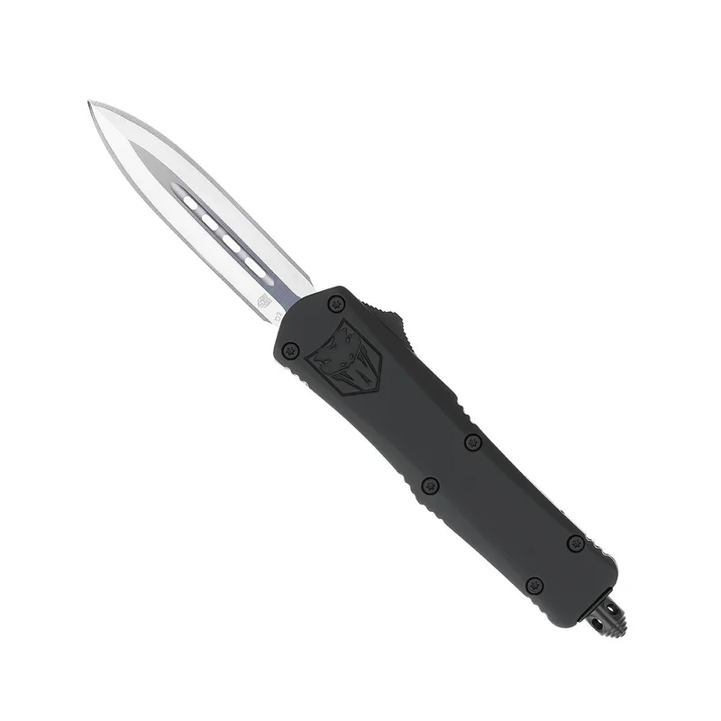 CobraTec Small FS-3 Black - Dagger Not Serrated