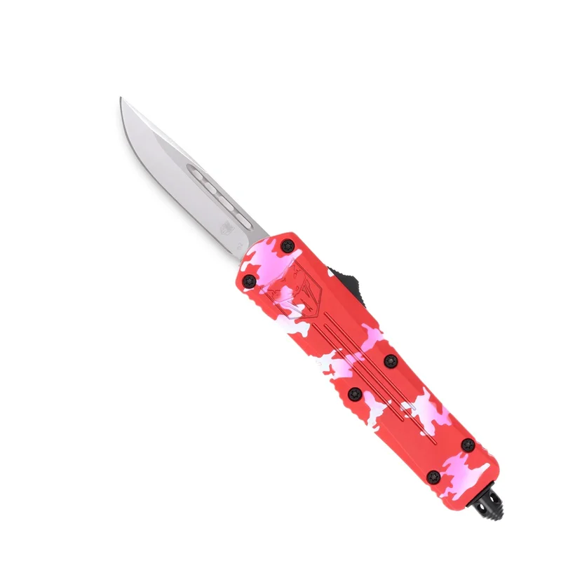 CobraTec Small FS-3 Pink Multi-Cam - Drop Not Serrated