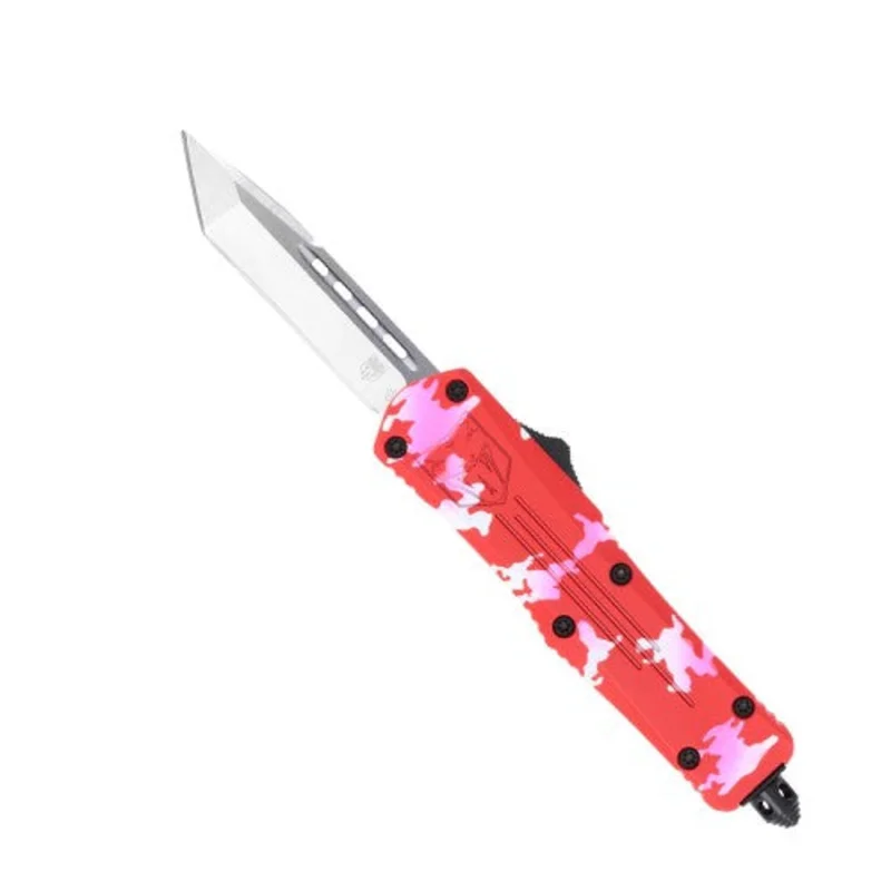 CobraTec Small FS-3 Pink Multi-Cam - Tanto Not Serrated