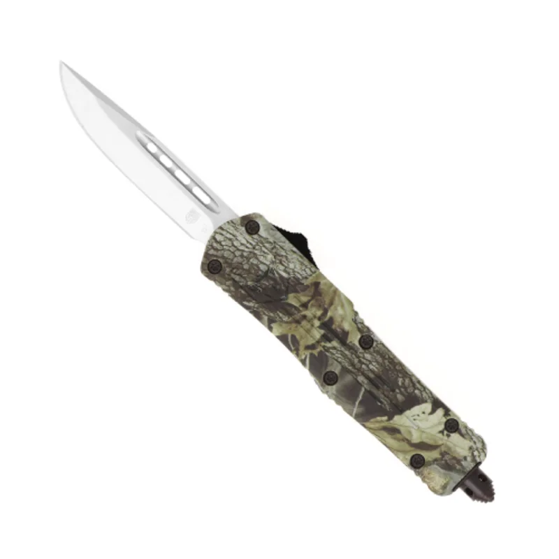 CobraTec Small FS-3 Woodland - Drop Not Serrated
