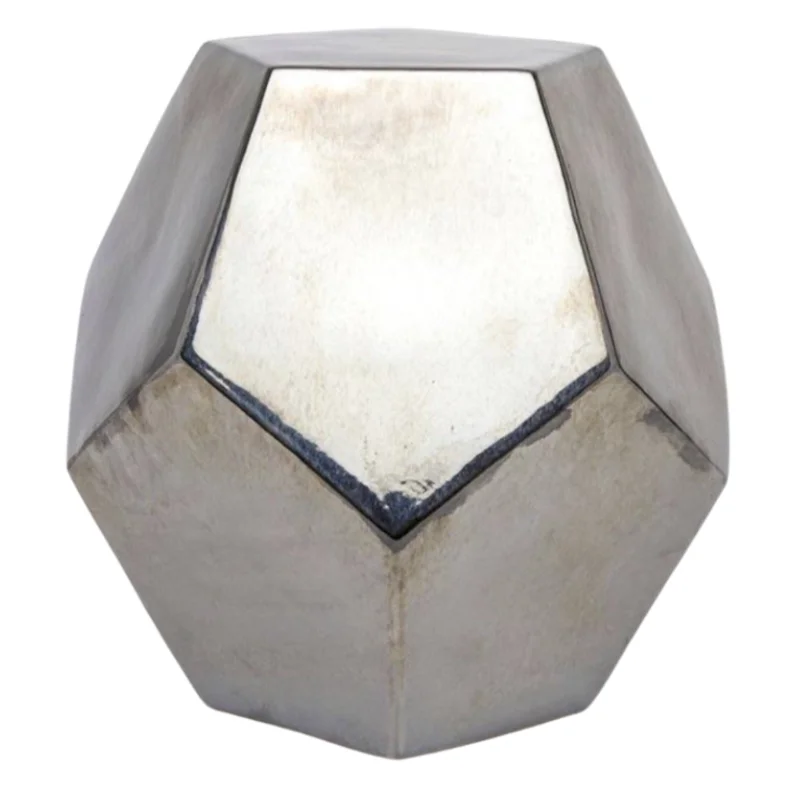 Cole Stool, Metallic Charcoal