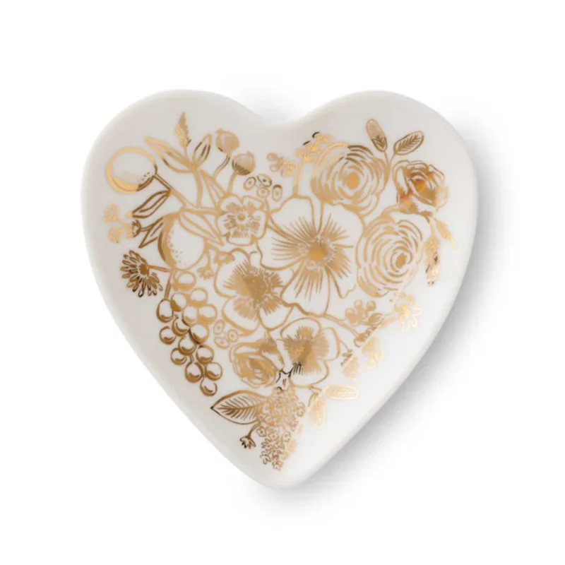 Colette Heart Porcelain Dish, 4"