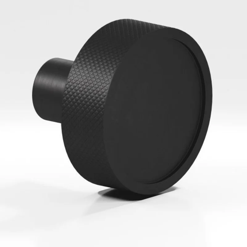 Colonial Bronze 595 Cabinet Knob with Diamond Knurl Accent