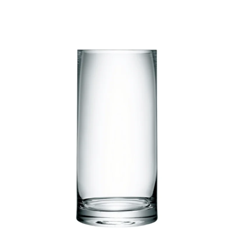 Column Vase/Candleholder 14.25" x 6.75", Clear