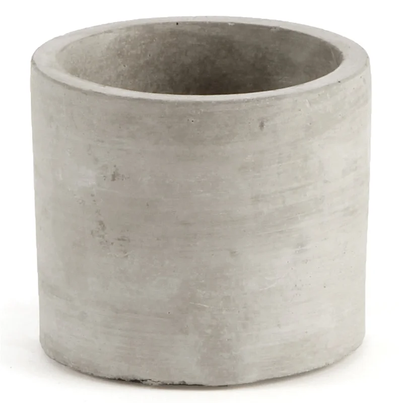 Concrete Pipe Cachepot, 3 Sizes