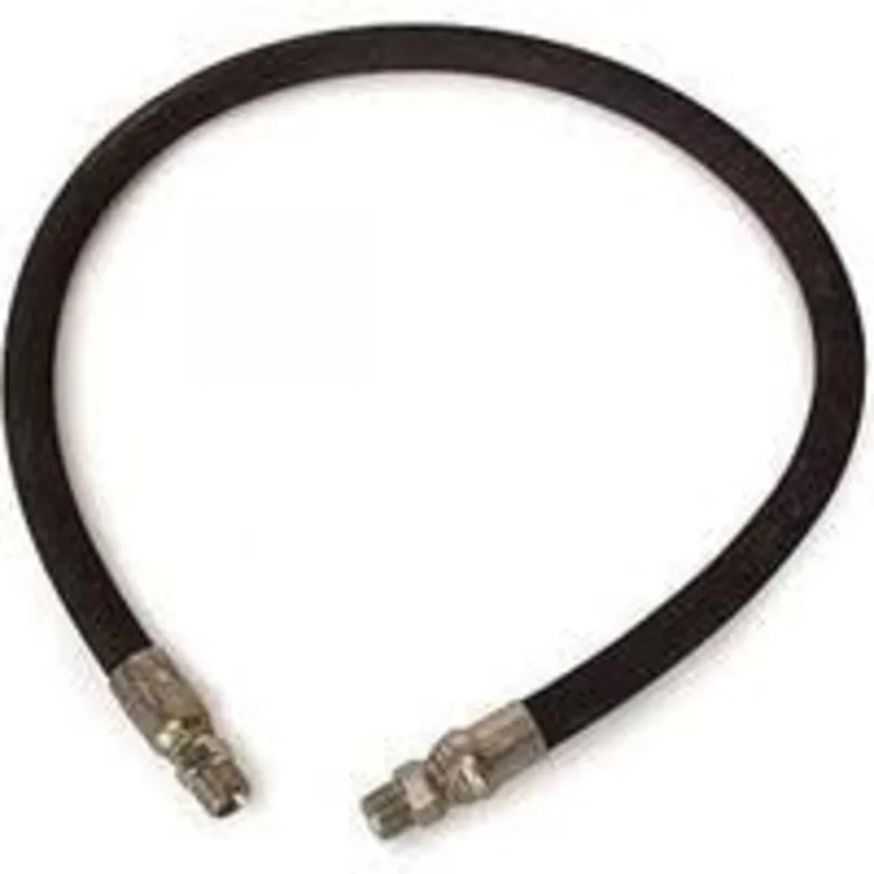 Connector, Hose, 1/4", 1 Wire, 2', Black, W/O Bend Restrictions, 8.918-240.0