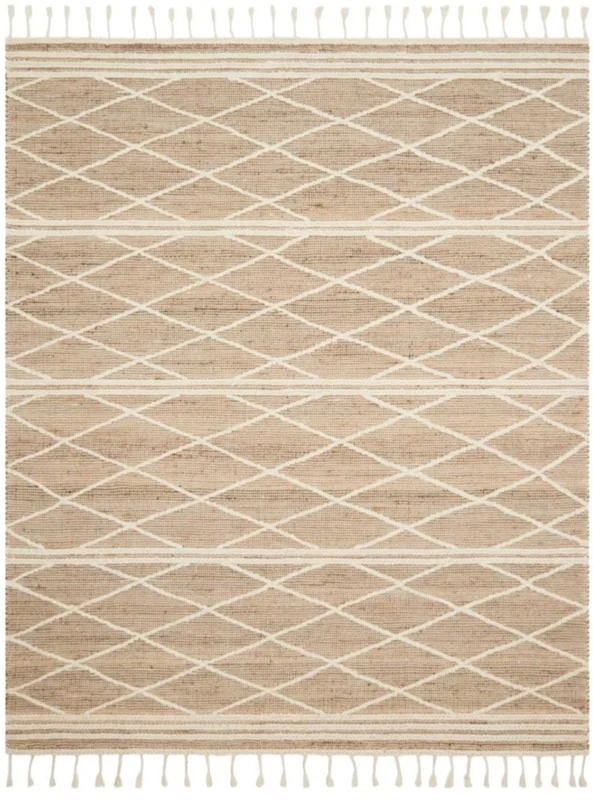 Cora-01, Blush / White, Magnolia Home by Joanna Gaines Loloi