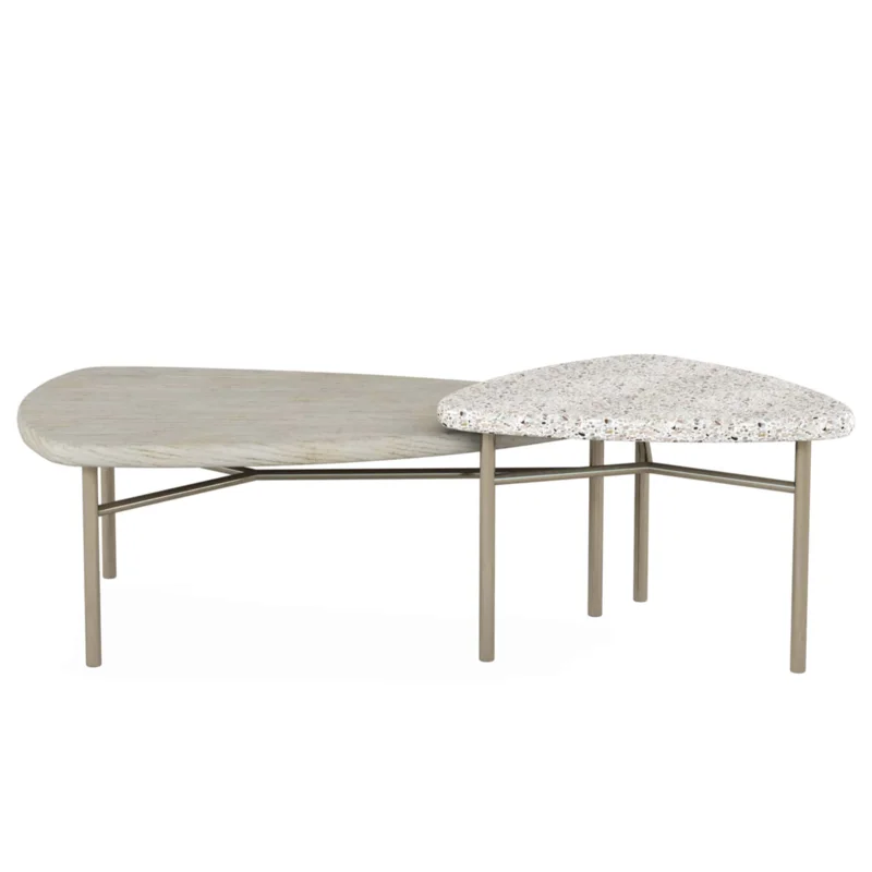 Cotiere Bunching Cocktail Small Table, 42"W x 30"D x 17"H