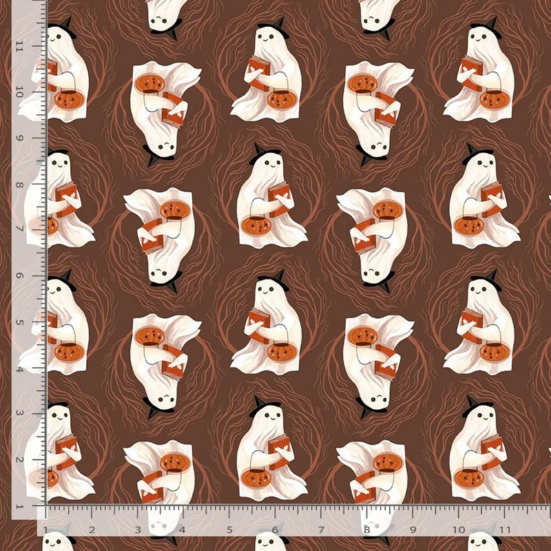 COZY GHOST: COZY GHOST-Toffee (1/4 Yard)