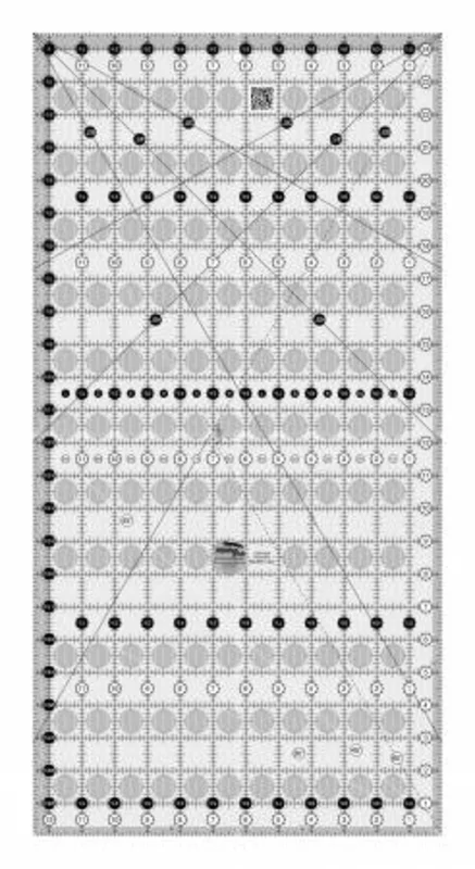 Creative Grids: 12.5x24.5 Quilt Ruler