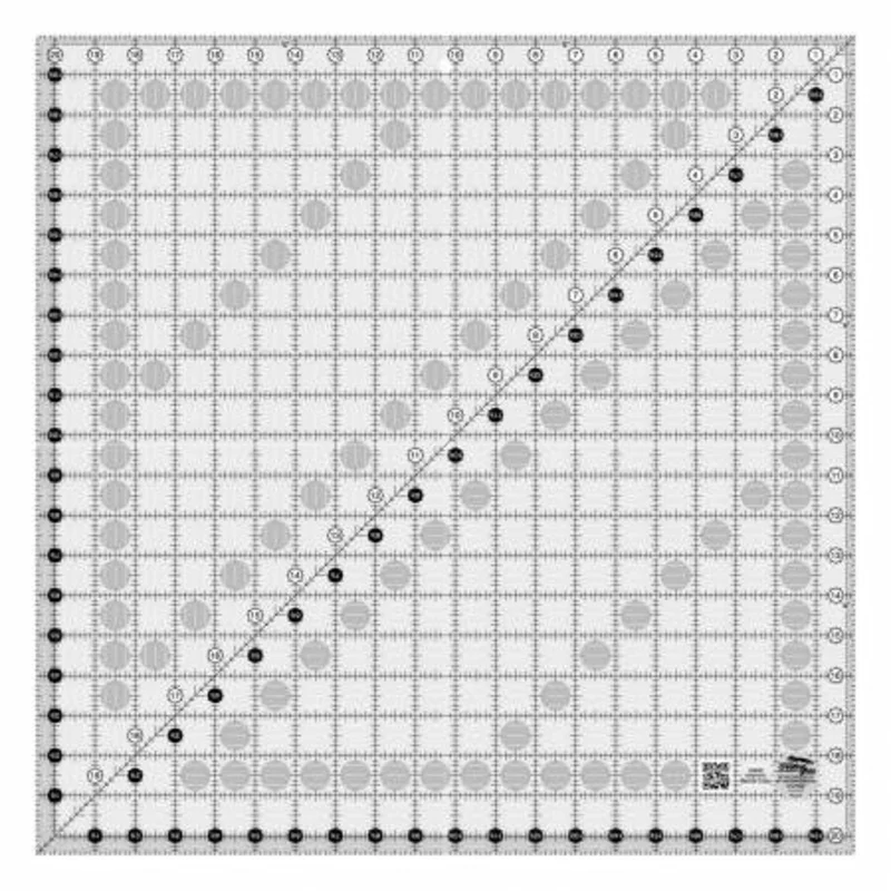 Creative Grids: 20.5" Square Quilt Ruler