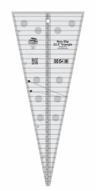 Creative Grids: 22.5-Degree Triangle Quilt Ruler